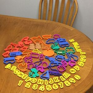 Vintage Farberware 78 Cookie Sandwich Cutters Animals Letters Numbers Holiday